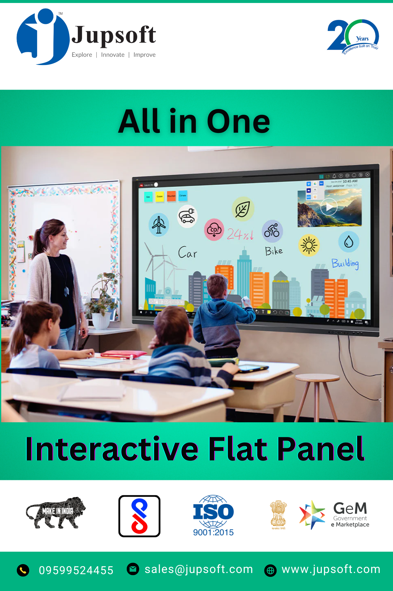 intractive flat panel